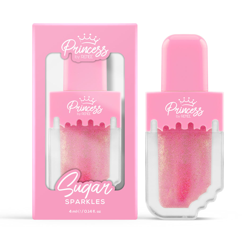 Princess By RENEE Sugar Sparkles Colour Changing Lip Gloss, 4Ml