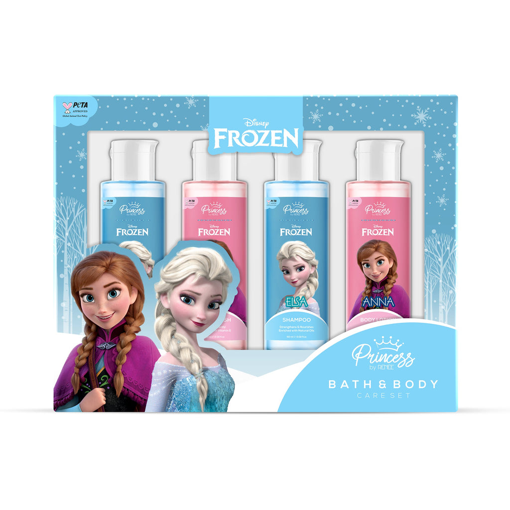 Disney Frozen Princess By RENEE Bath & Body Care Set, Combo of 4